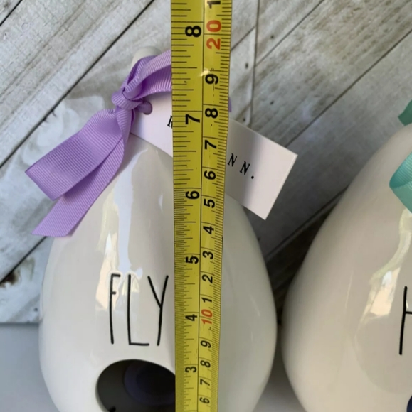 Rae Dunn birdhouse set - Picture 7 of 9